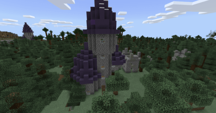 Wizards tower in extreme hills