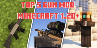 top 5 gun mod for minecraft