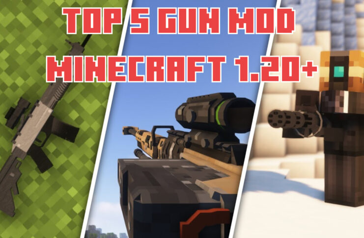 top 5 gun mod for minecraft