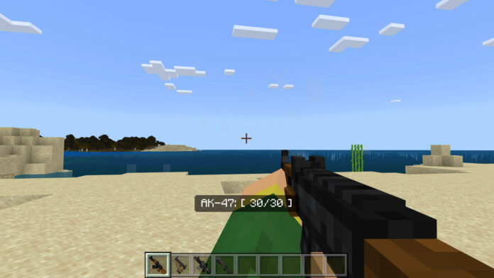 Aplok gun mod for minecraft