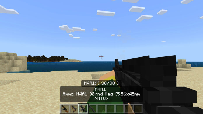 Aplok gun mod for minecraft