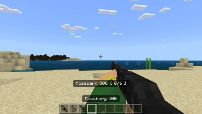 Aplok gun mod for minecraft