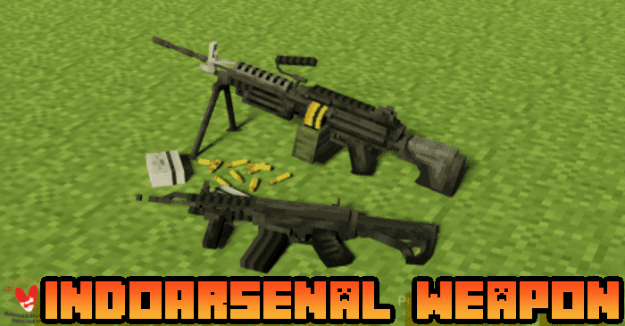 Indoarsenal gun mod mcpe