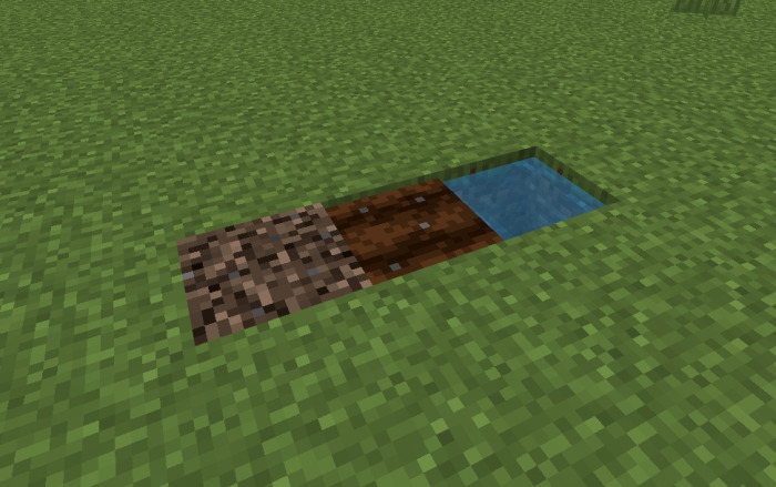 Delight Dirt in Farmer's Delight Bedrock