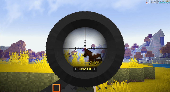 gun mod for minecraft