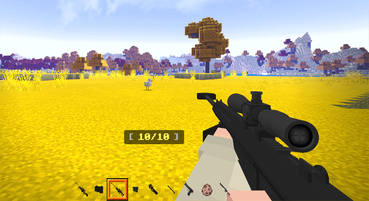 gun mod for minecraft