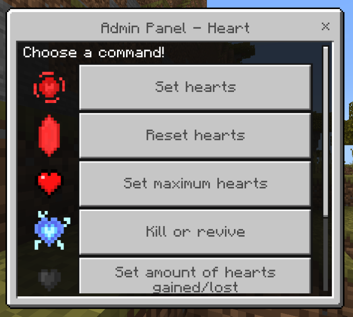 Lifesteal Addon Admin Panel