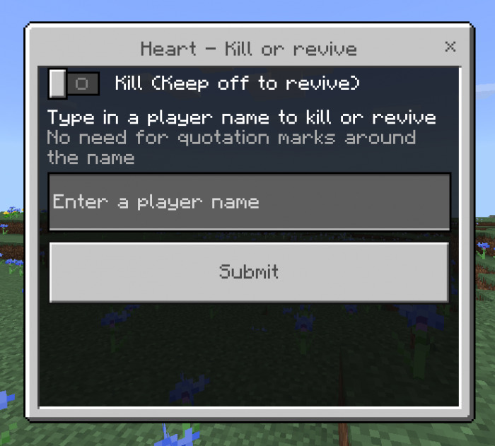 Kill or revive in Lifesteal Addon