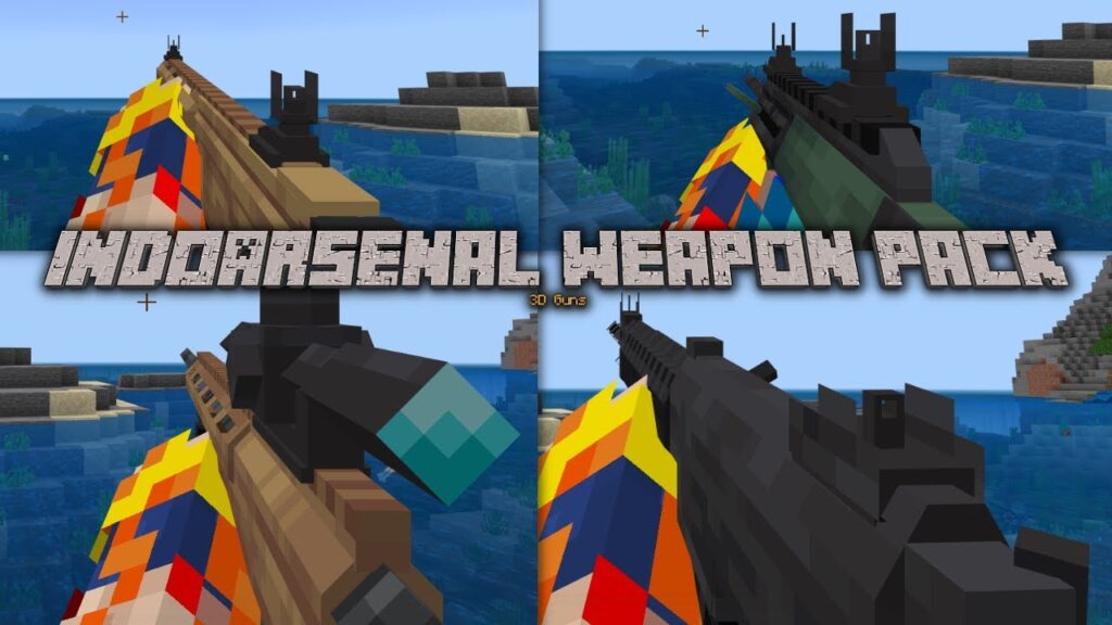 IndoArsenal gun mod for minecraft