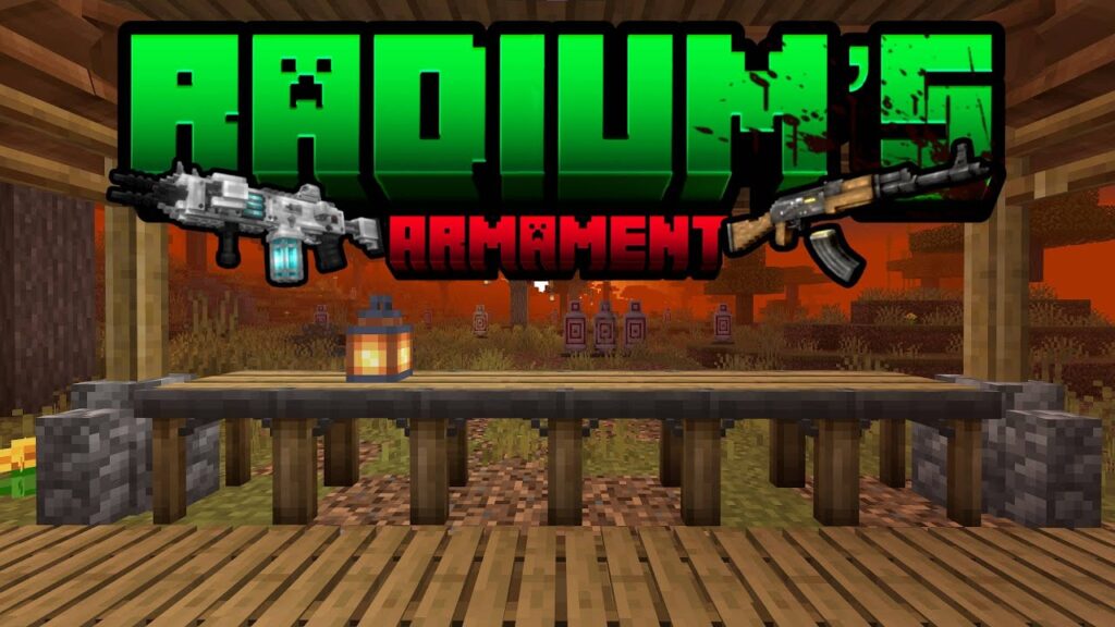 radiums armament gun mod for minecraft