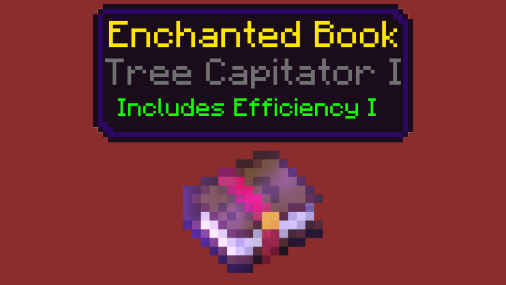 Tree Capitator I Enchanted Book