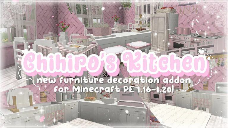 Chihiro's Kitchen V1 | Minecraft Furniture Mod
