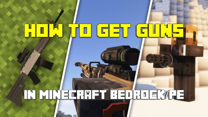How to get guns mod in Minecraft