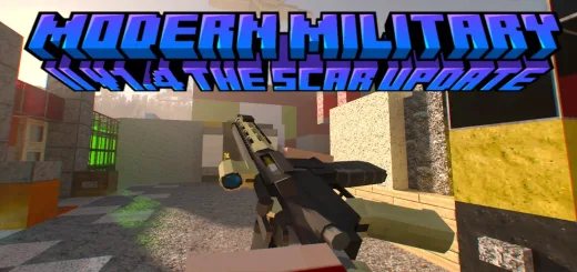 Modern Military II Addon V1.4 (MW Scar Update) | Weapon Minecraft Mods