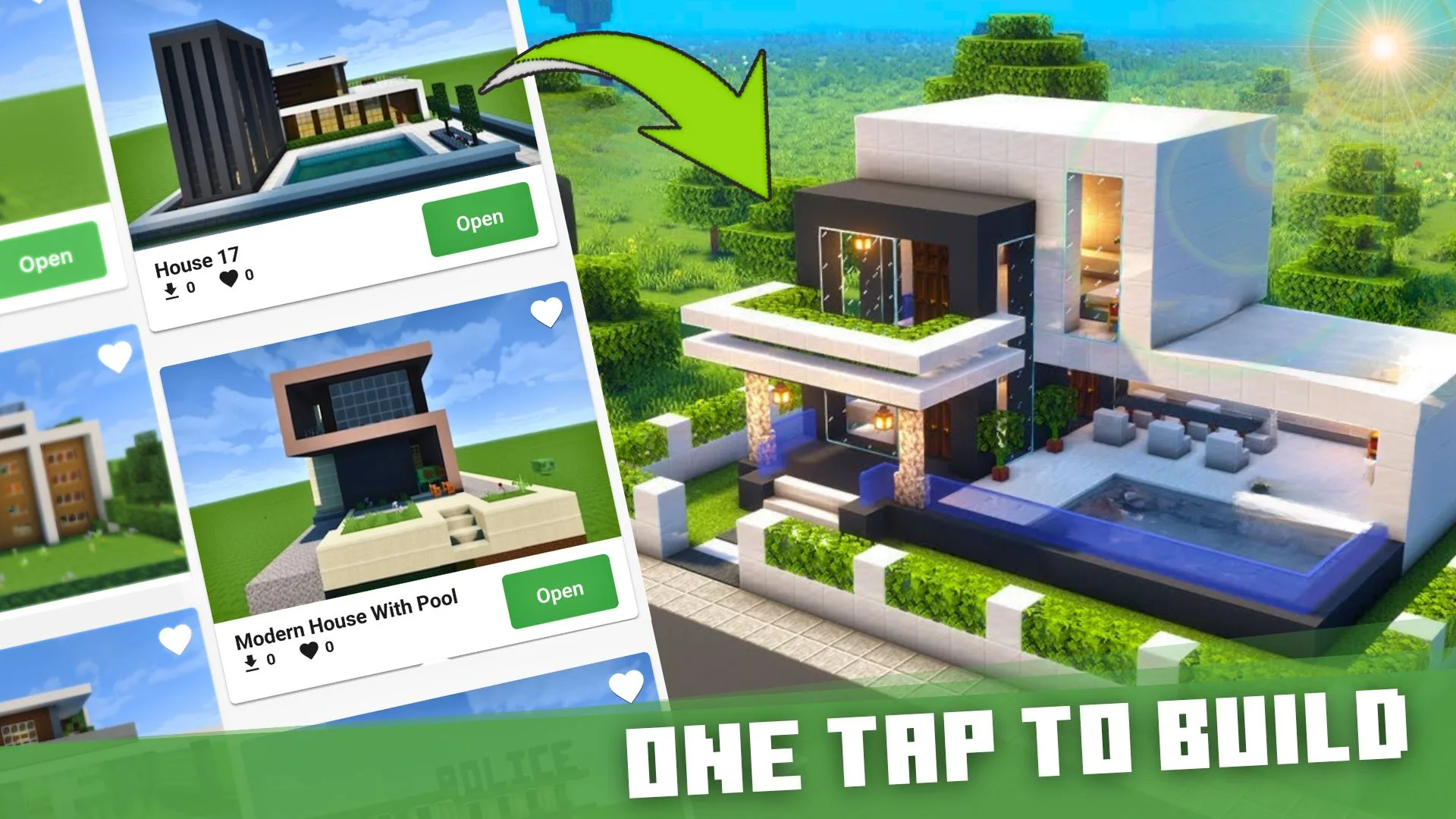 Tutorial for House Building for Minecraft PE