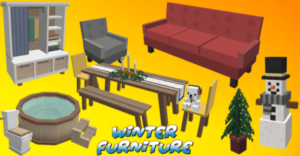 Winter Holidays: Furniture | Furniture Minecraft Mod