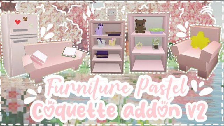Coquette addon v2 | Minecraft furniture Mod