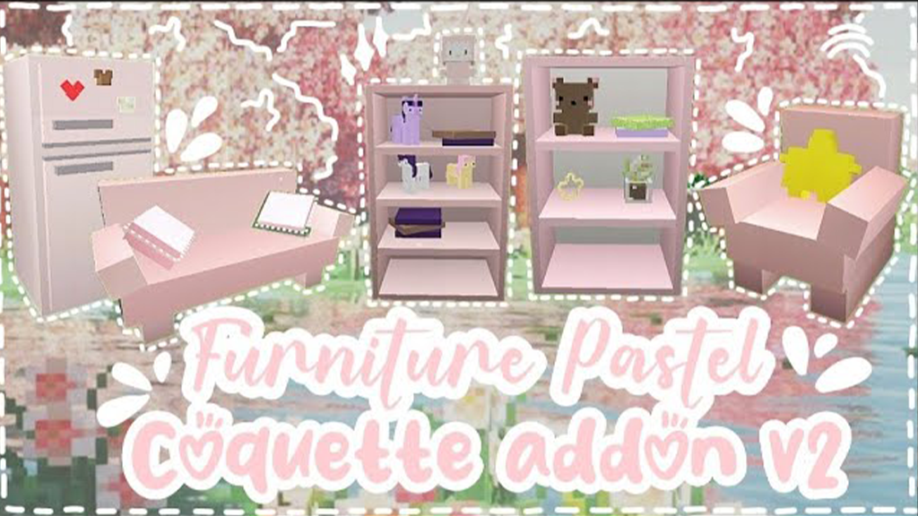 Coquette addon v2 | Minecraft furniture Mod - MCPE Addons for Minecraft ...