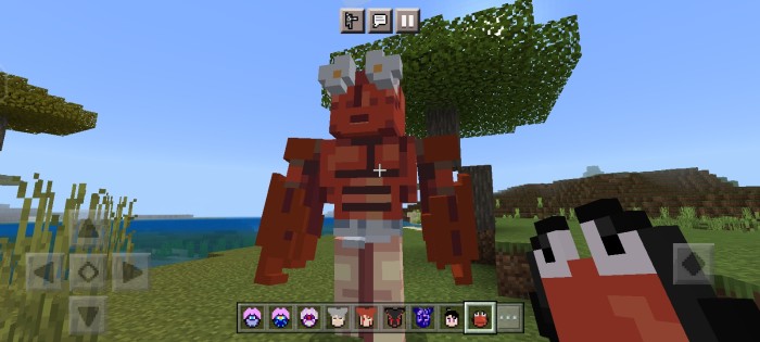 Crablante One Punch Man Minecraft Mod