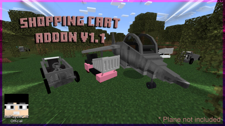 Shopping Carts Addon v1.1.0 | Minecraft Addons PE