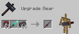 Fiery Combat Netherite Broadsword