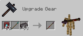 Fiery Combat Netherite Spear