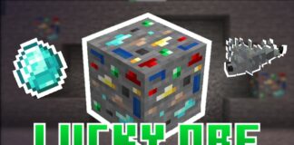 Lucky Ores Addon for Minecraft