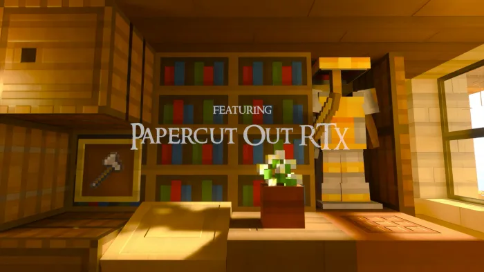 Paper Cut-Out RTX 2.5 UPDATE! (Resource Pack + Ray Tracing)