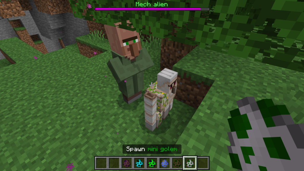 Villager's & Bosses Addon