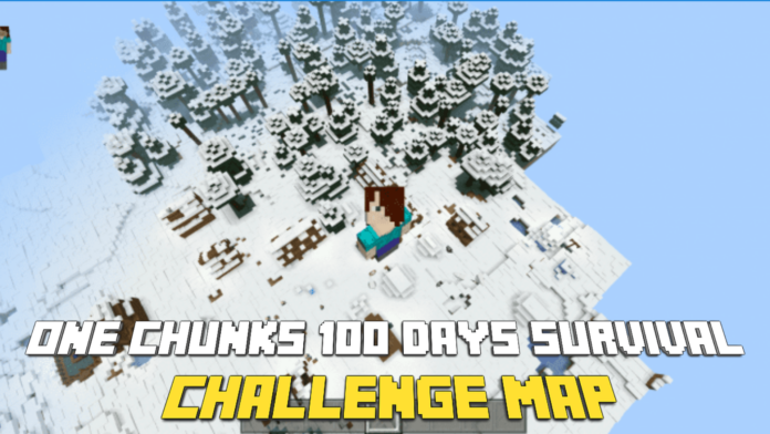 One Chunks 100 Days Survival Challenge Map