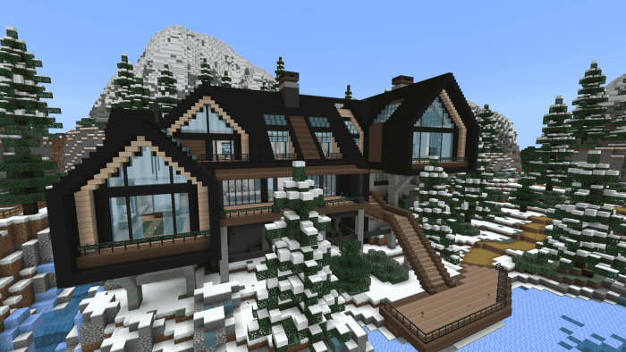 Winter Mansion Map