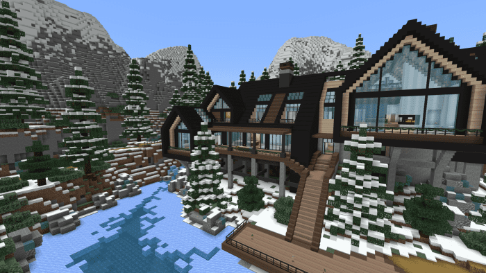 Winter Mansion Map