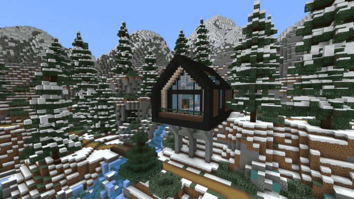 Winter Mansion Map