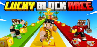 Lucky blocks race v4-