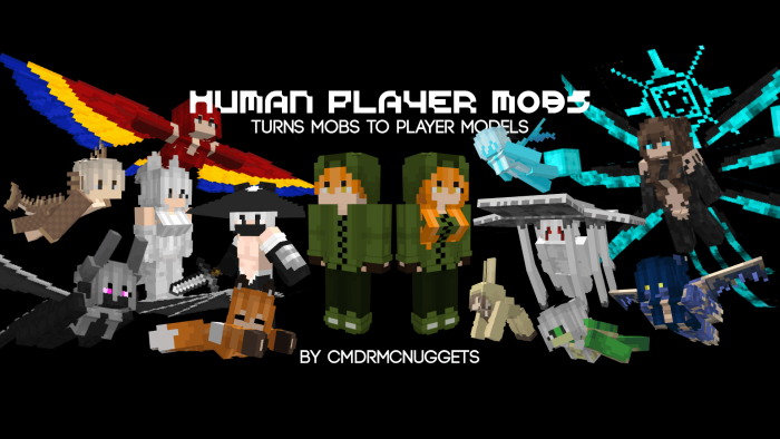 Human Player Mobs