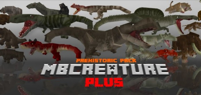 MBcreatures PLUS+ Prehistoric Pack