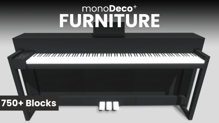 monoDeco Plus Furniture | 750+ Blocks | v0.4.8