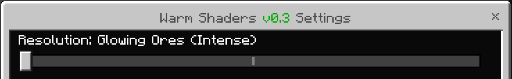 Warm Shaders