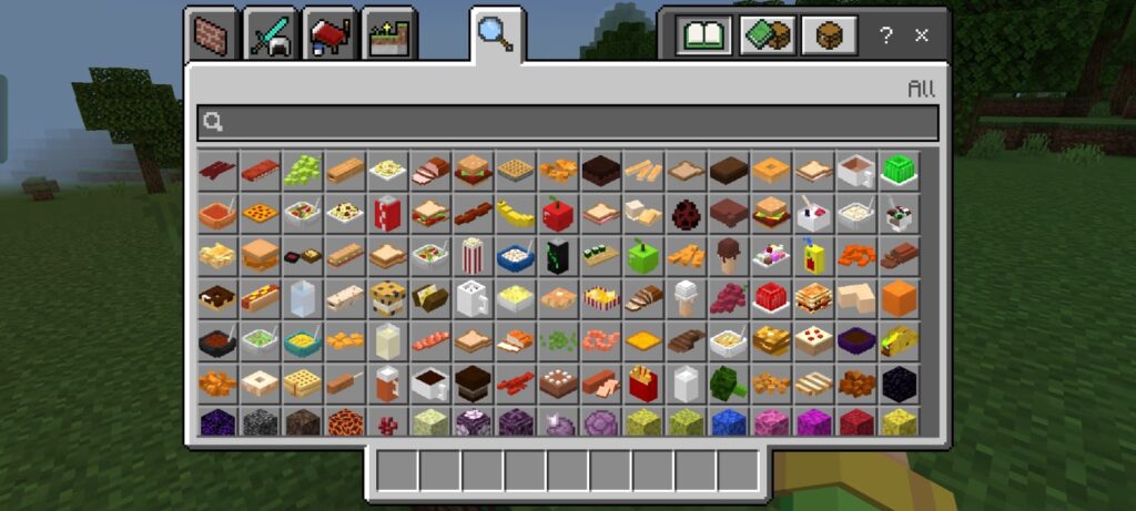 Place 100 Foods Addon