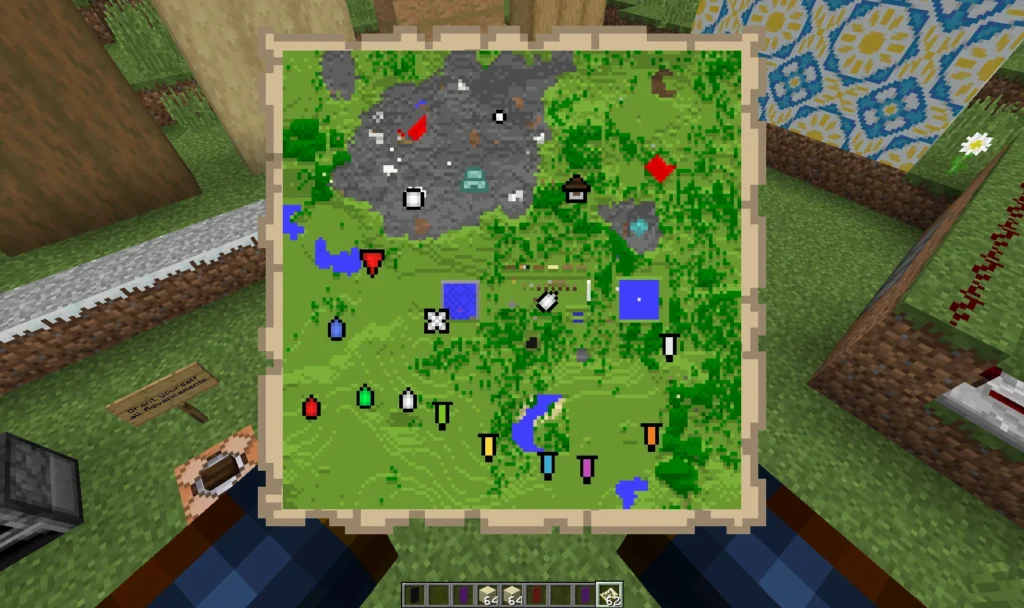make a map in minecraft