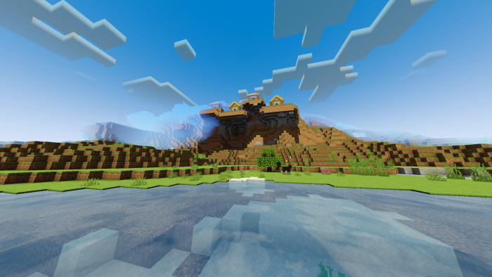 Solar Shaders v7 MCPE 1.21