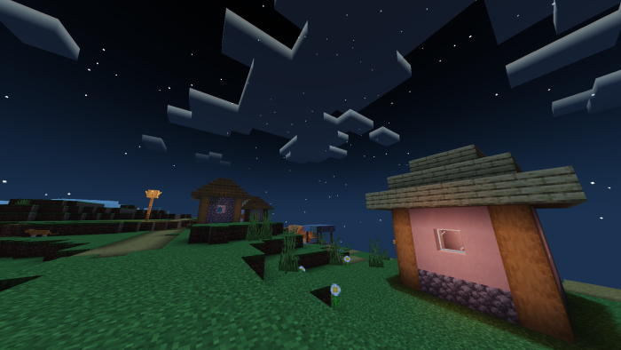 Solar Shaders v7 MCPE 1.21
