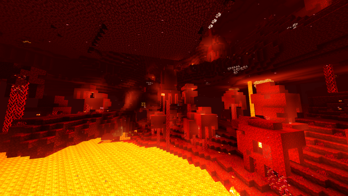Solar Shaders v7 MCPE 1.21