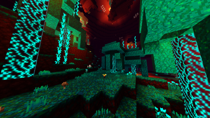 Solar Shaders v7 MCPE 1.21