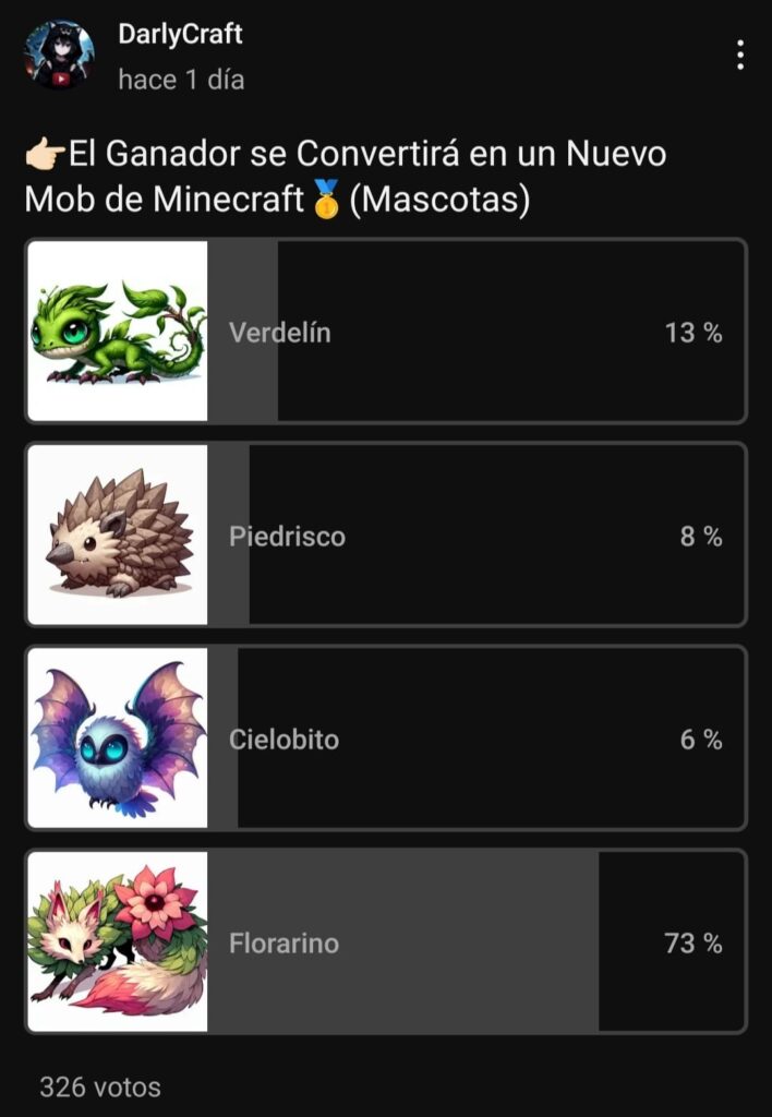 Florarino Minecraft Mob