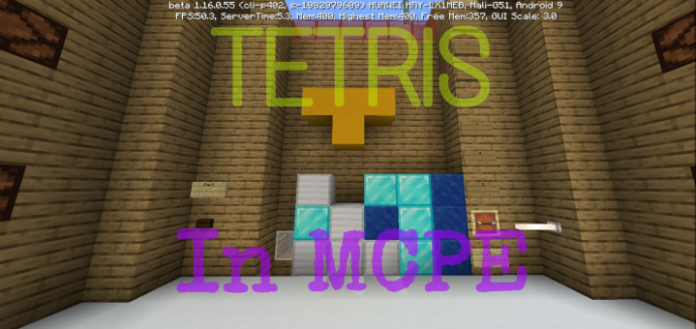 TETRIS Minigame Map