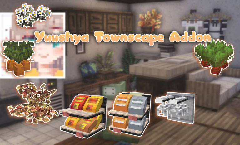 Yuushya Townscape Addon | Minecraft Furniture Mod (Bedrock)