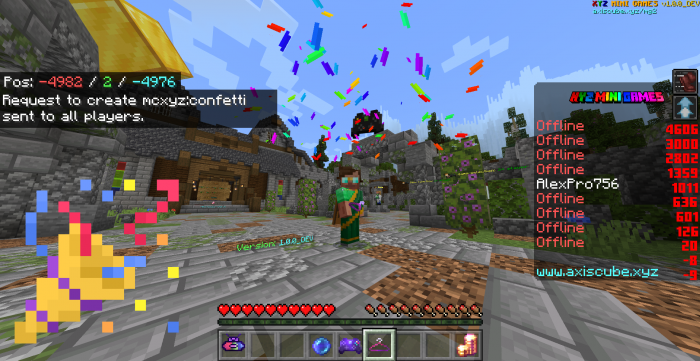 XYZ MINI GAMES map