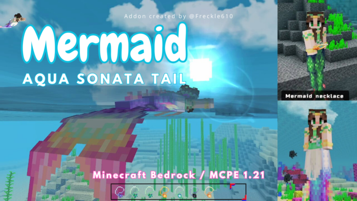 Aqua sonata tail mod mcpe