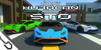 Lamborghini Huracan STO | Minecraft Car Mod Lamborghini Huracan STO | Minecraft Car Mod